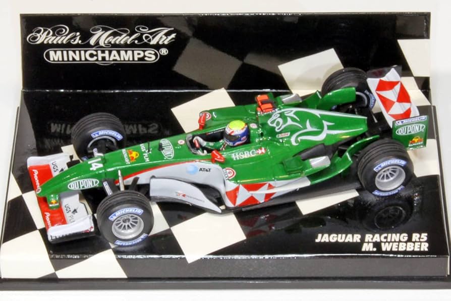Amazon | 1/43 MINICHAMPS ジャガーレーシング R5 M.ウェバー